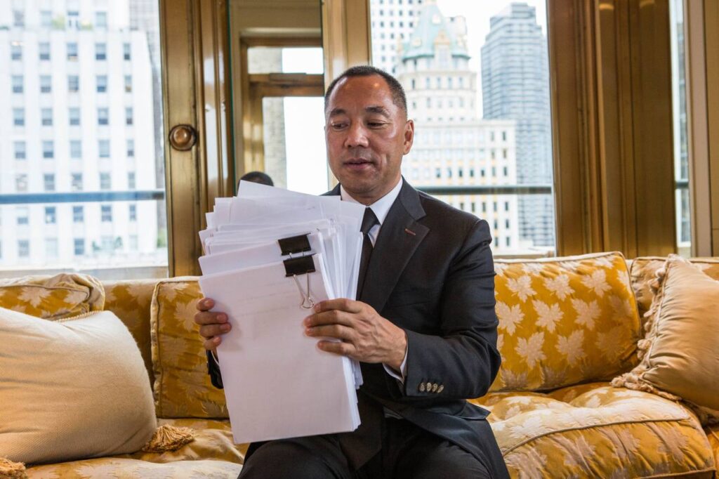 Guo Wengui Finally Pays the Piper